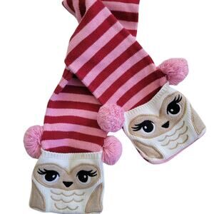 Gymboree Striped Owl Scarf